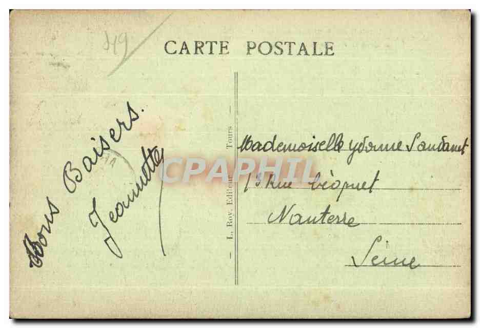 CPA Chateau de Oande La porte d entree de ce joli castel — Rückseite