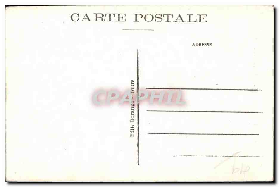 CPA Fontevrault L Abbaye Fondee a la fin du XI siecle reconstruile aux — Rückseite
