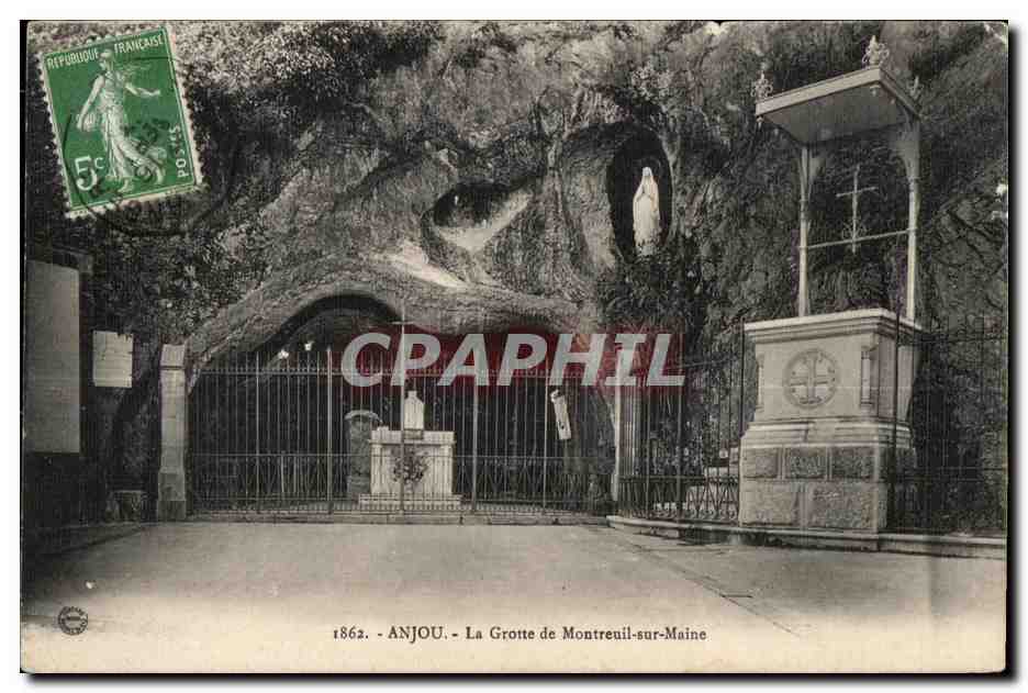 CPA Anjou La Grotte de Montreuil sur Maine