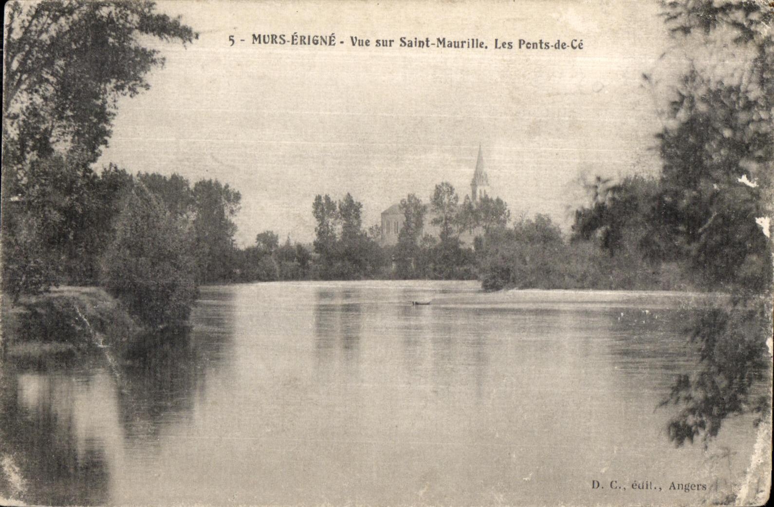 CPA Murs Erigne Vue sur Saint Maurille Les Pents de Ce