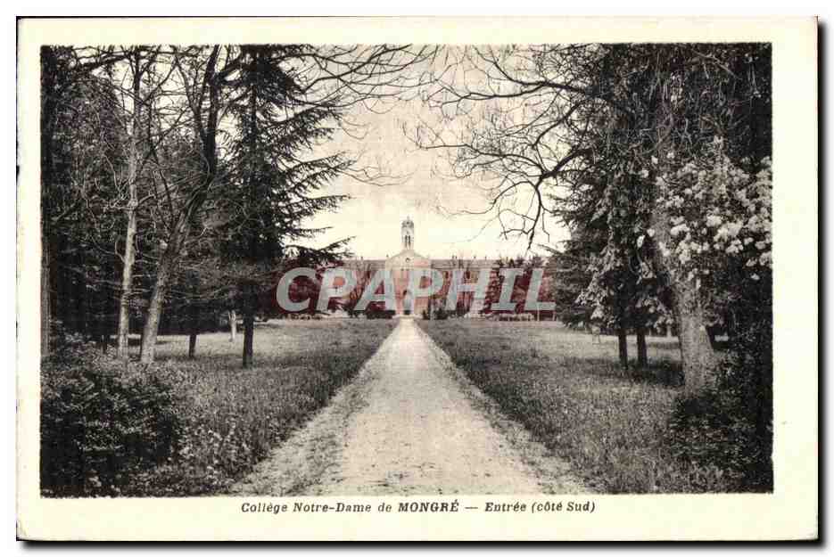 CPA College Notre Dame de Mongre Entree (cote sud)