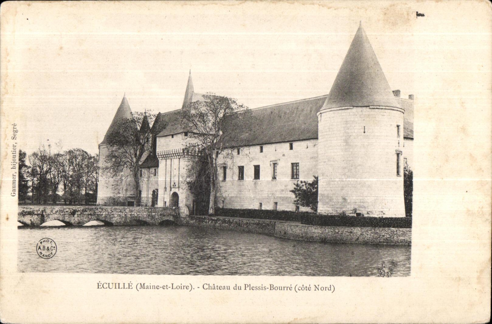 CPA Ecuille (Maine et Loire) Chateau du Plessis Bourre (Cote Nord)