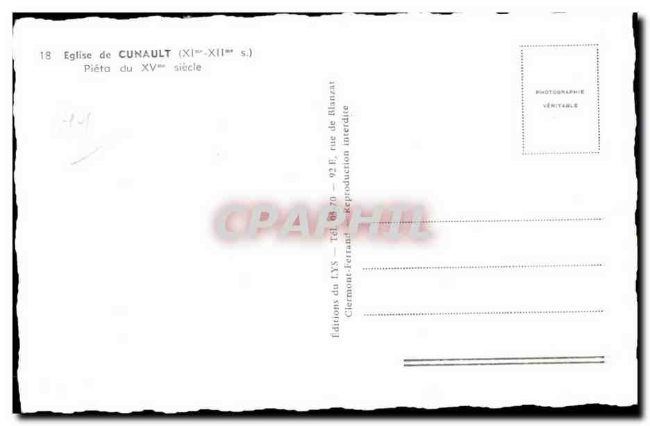 Piéta de Cunault — XVᵉ-XIIᵉ siècle — Éditions du LYS — Reverso