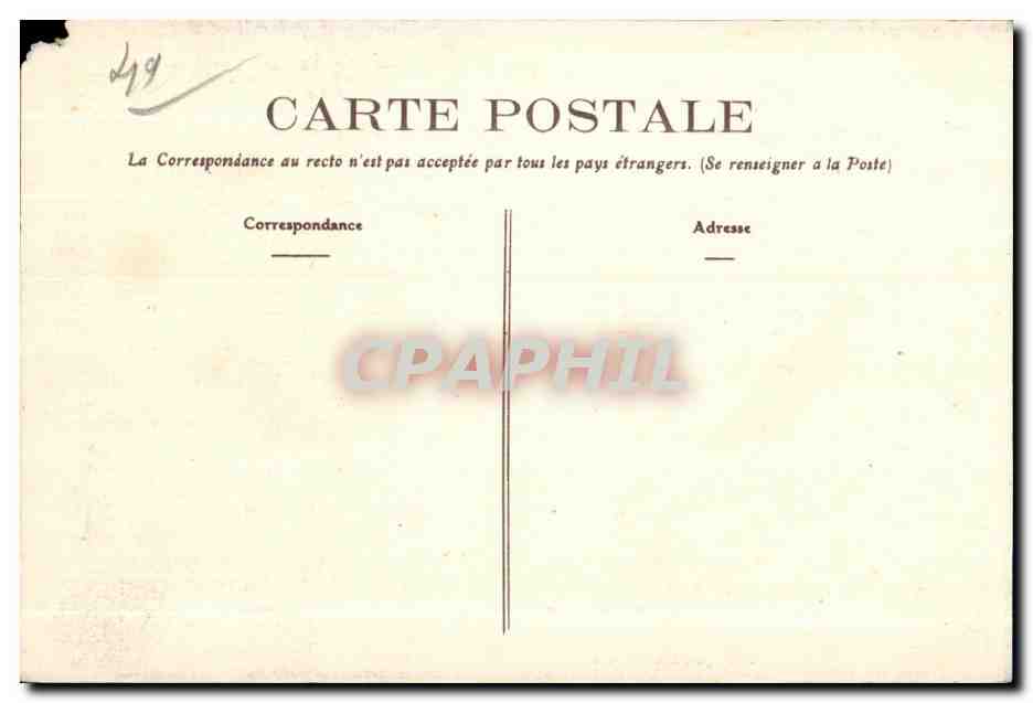 CPA Murs (M et L) Eglise et Rue Principale — Rückseite