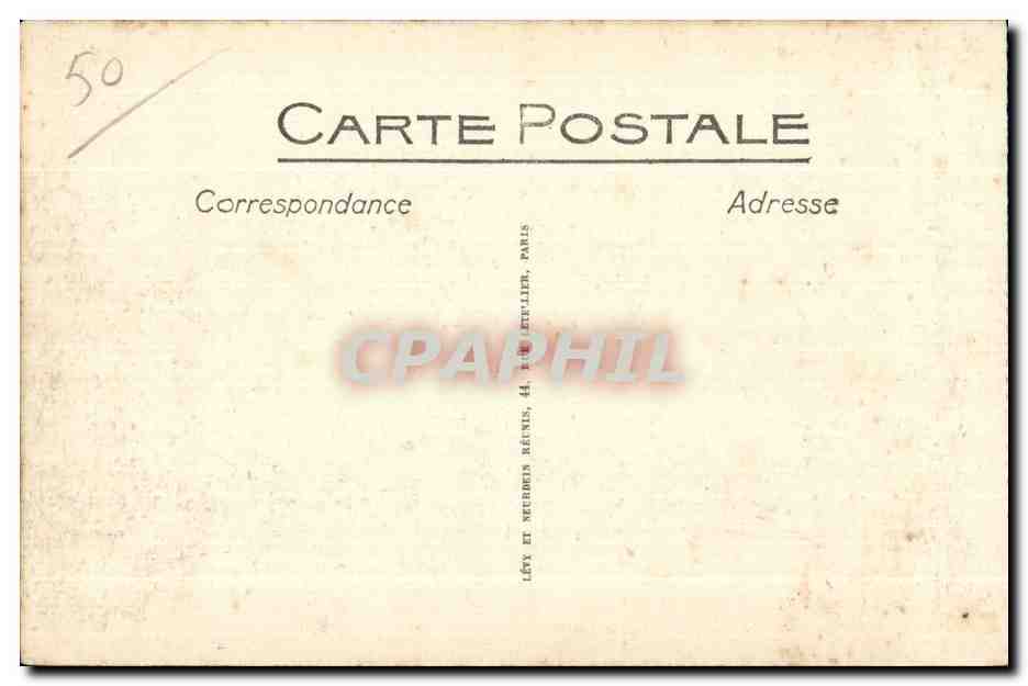 Avranches - Le Palais de Justice — éditeur LL, n° 17 — Rückseite