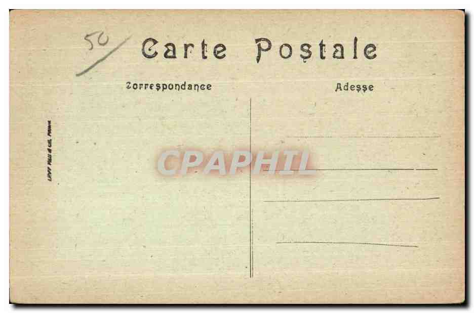 Avranches — Le Petit Teritre et la Route de Granville — LL. n°12 — Rückseite