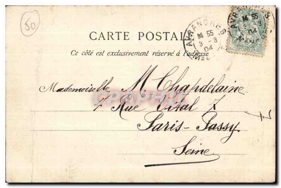 Avranches — Le Palais de Justice — La Normandie 27 — Rückseite