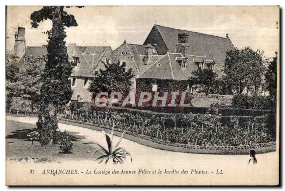 Avranches - Das College der jungen Mädchen und der Botanische Garten - LL