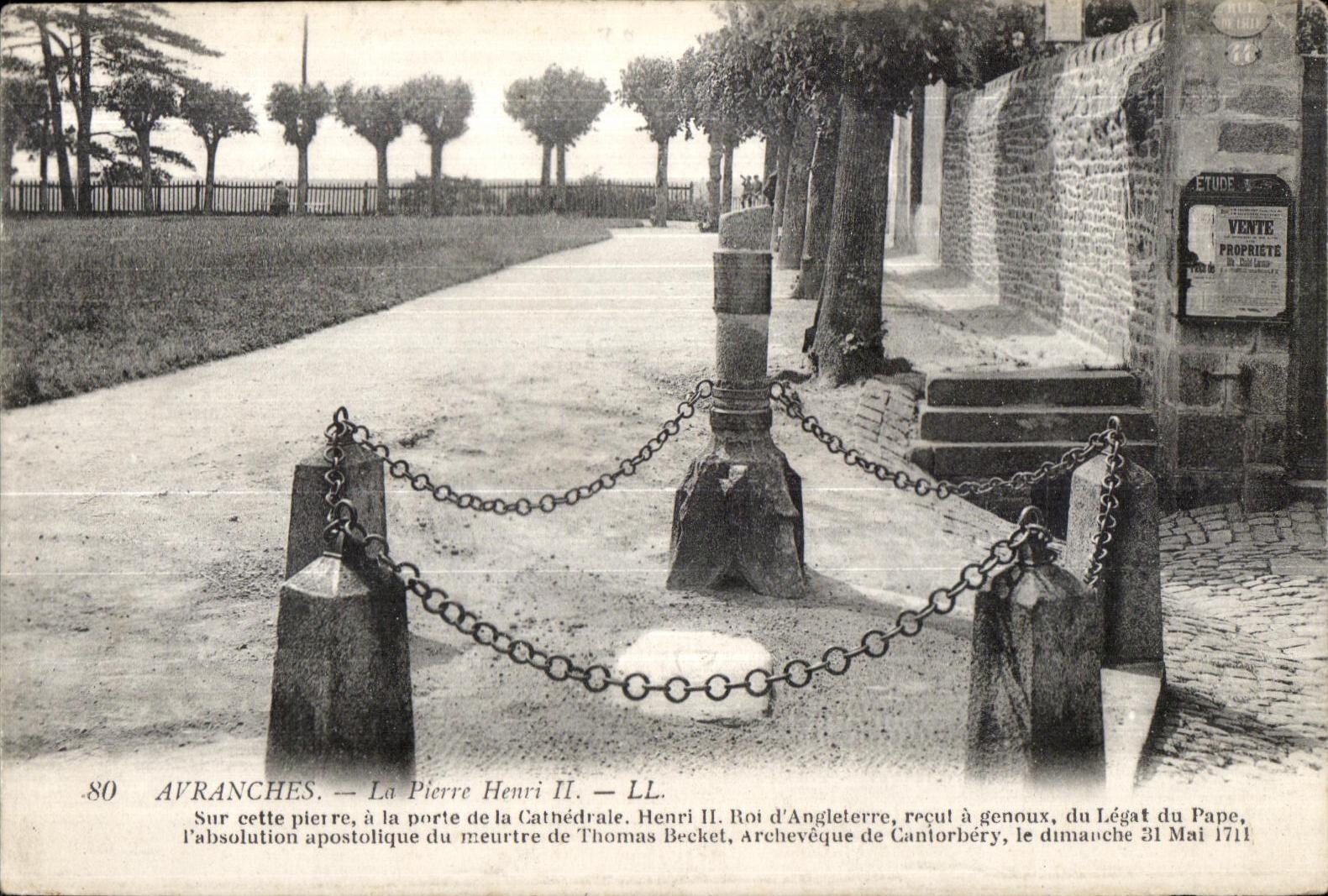 Avranches — Die Steine von Heinrich II — LL