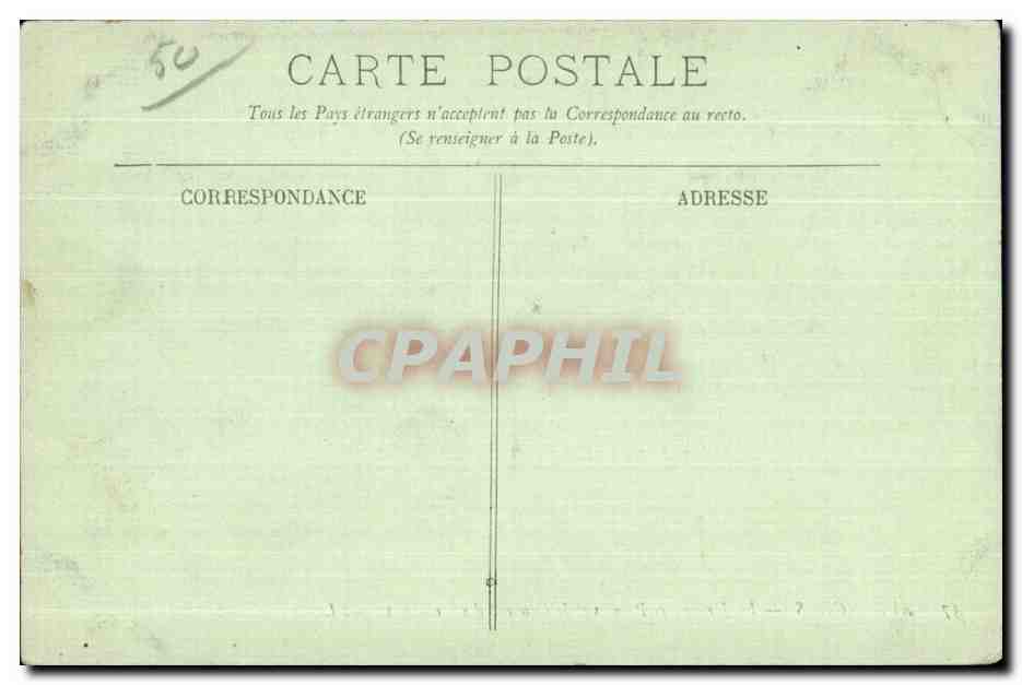 Avranches — Le Jardin des Plantes et le Couvent des Ursulines — LL. — Rückseite