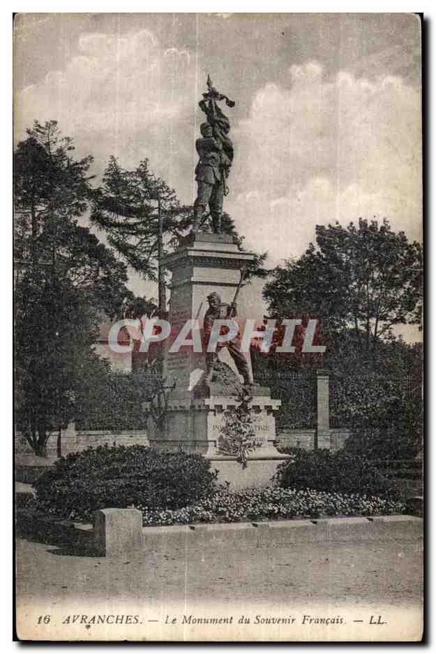 Avranches — Le Monument du Souvenir Français — LL