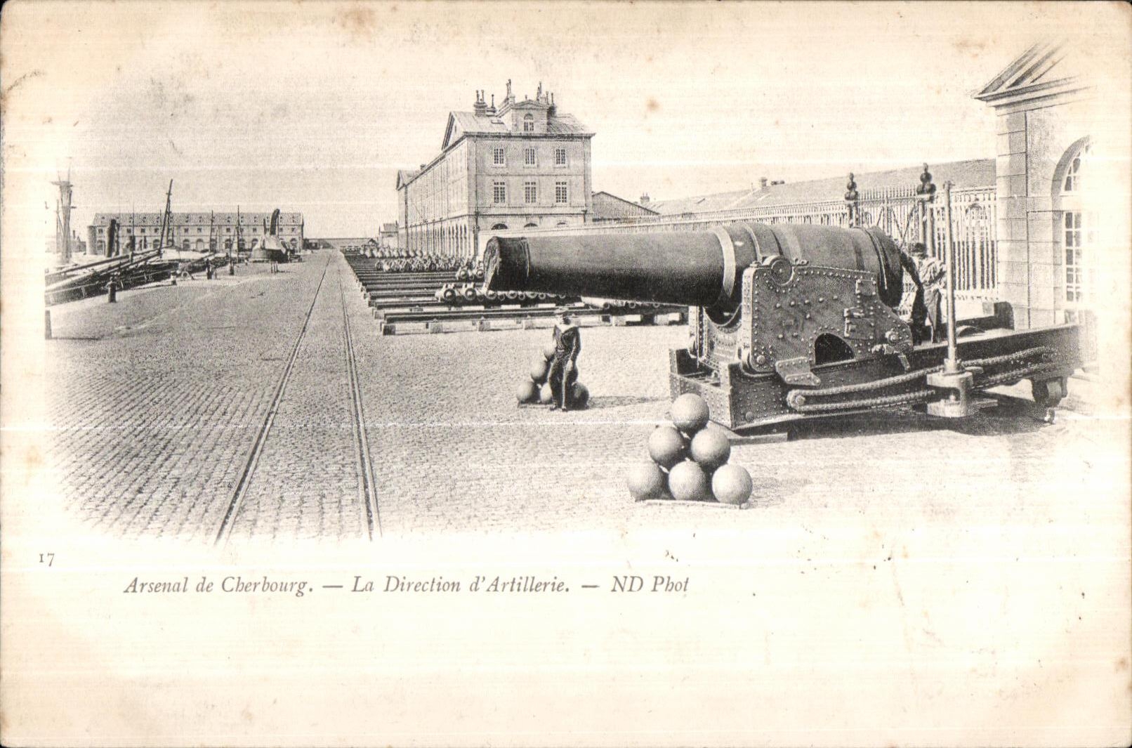 Arsenal de Cherbourg — La Direction d'Artillerie — ND Pbol