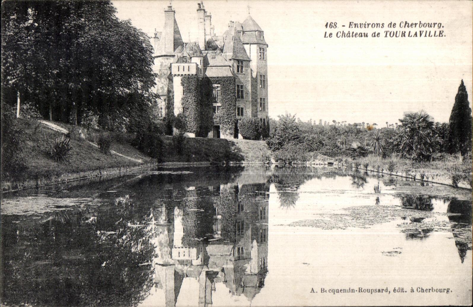 CPA Cherbourg Environs de Le Chateau de Tourlaville