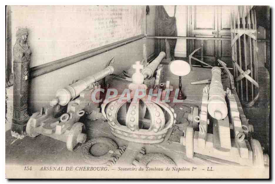 CPA Cherbourg Arsenal De Souvenirs du Tombeau de Napoleon 1er
