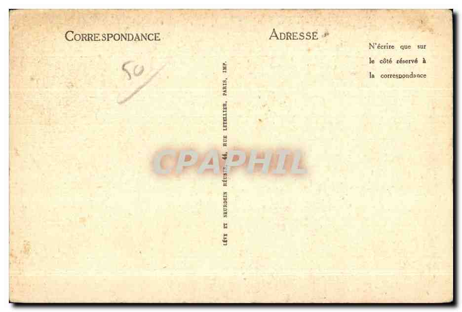 Cherbourg — Das Marinearsenal — Die Waffenhalle — Die Trophäen — LL — Rückseite
