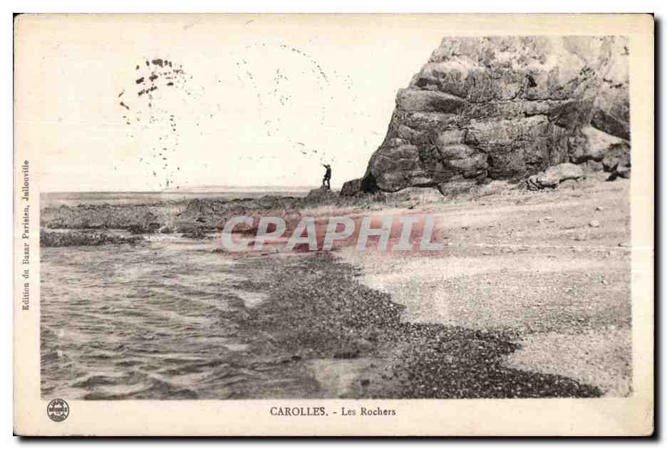 Carolles - Les Rochers — Édition du Bazar Paraisen, Jallonville
