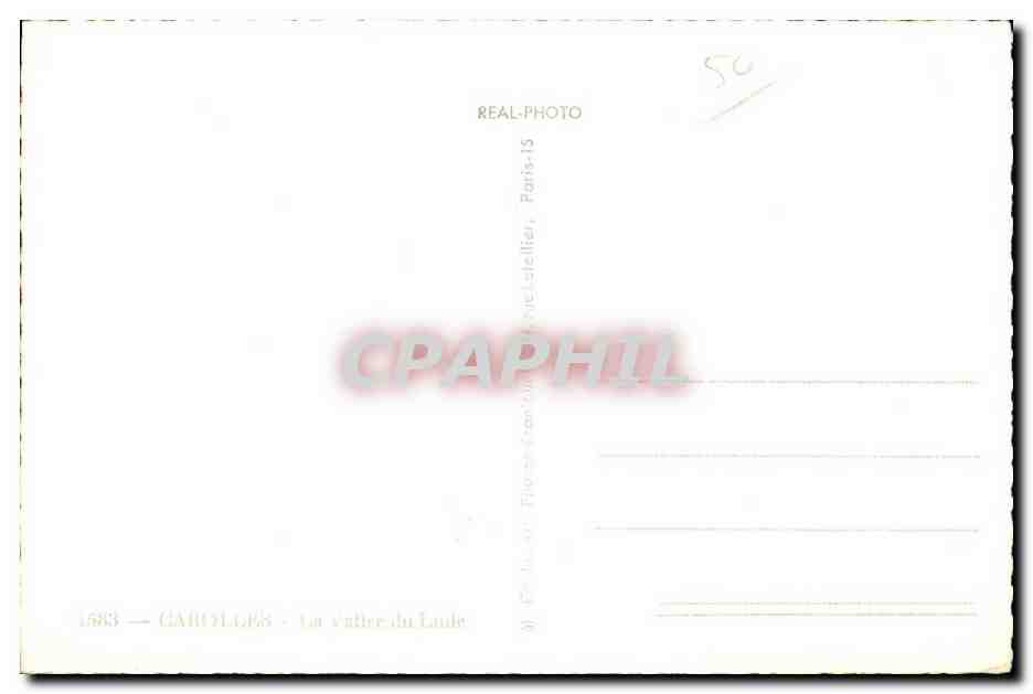 CPSM Carolles La vallee du Lde — Rückseite