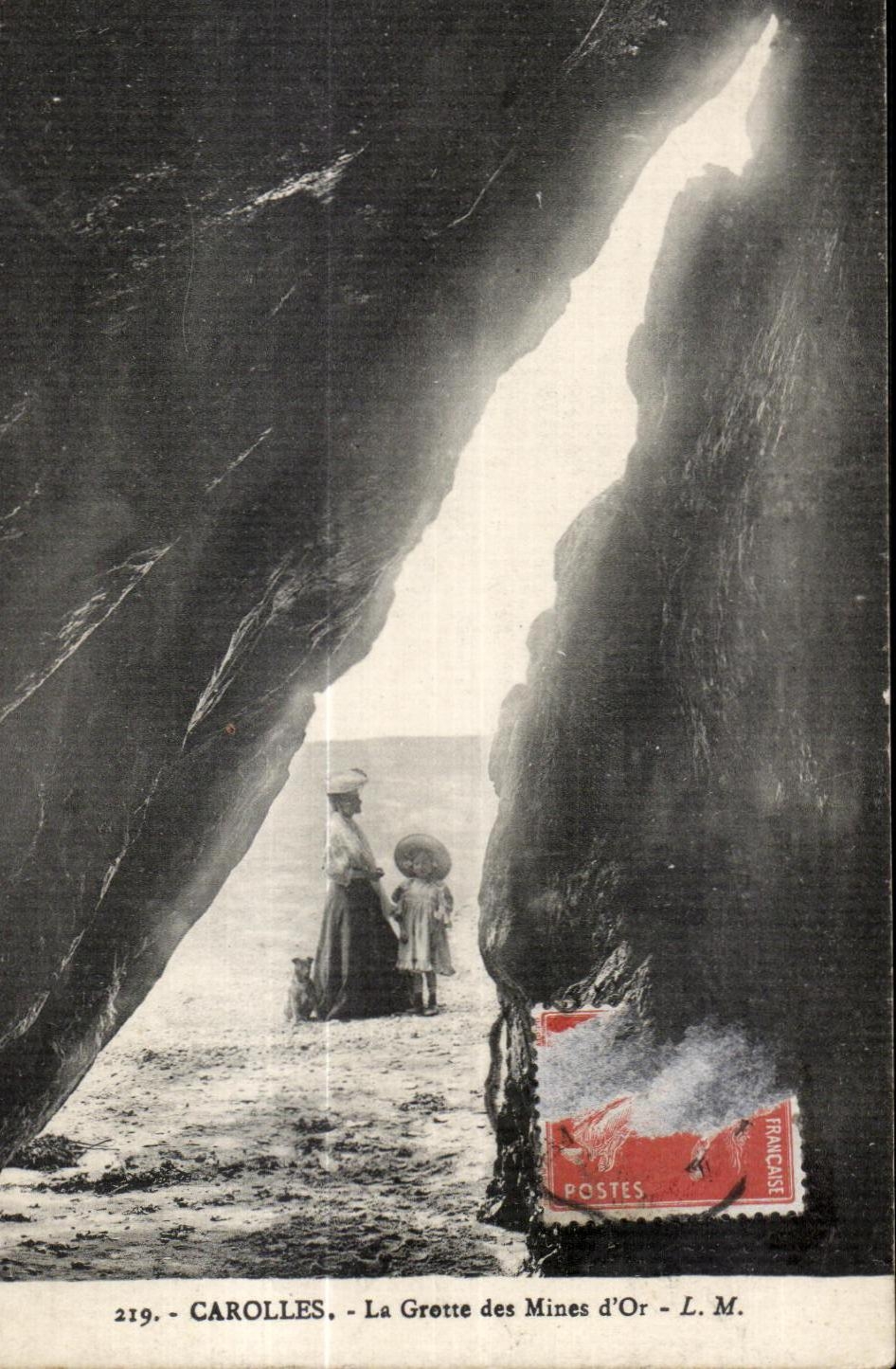 Carolles - La Grotte des Mines d'Or - L.M. - n°219