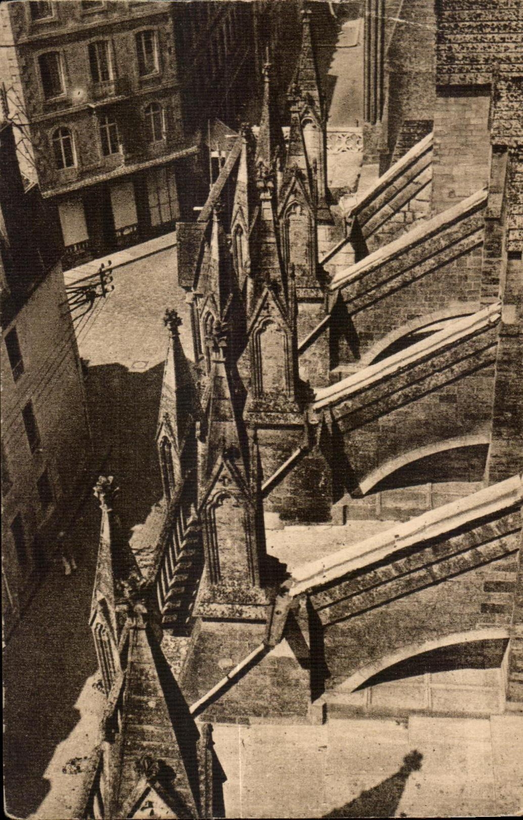 CPA Cathedrale de Coutances Bas cote sud