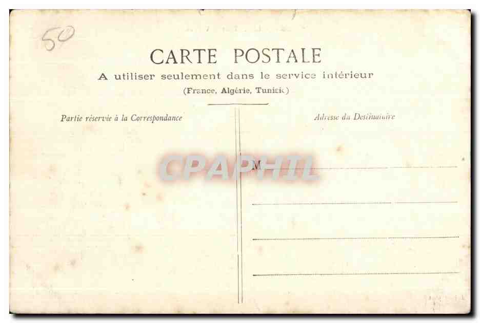 Granville - Effet de Vagues — J. Puel, phot. — série 17 — Rückseite