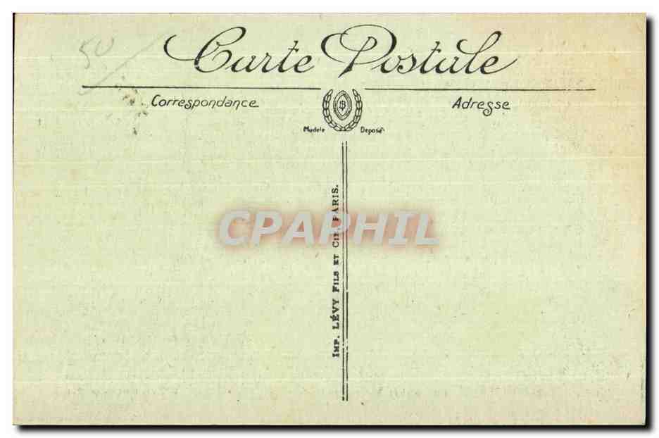 Granville — Das Casino und das Normandy-Hotel — Edition Lecotteley, Tabacs — Rückseite