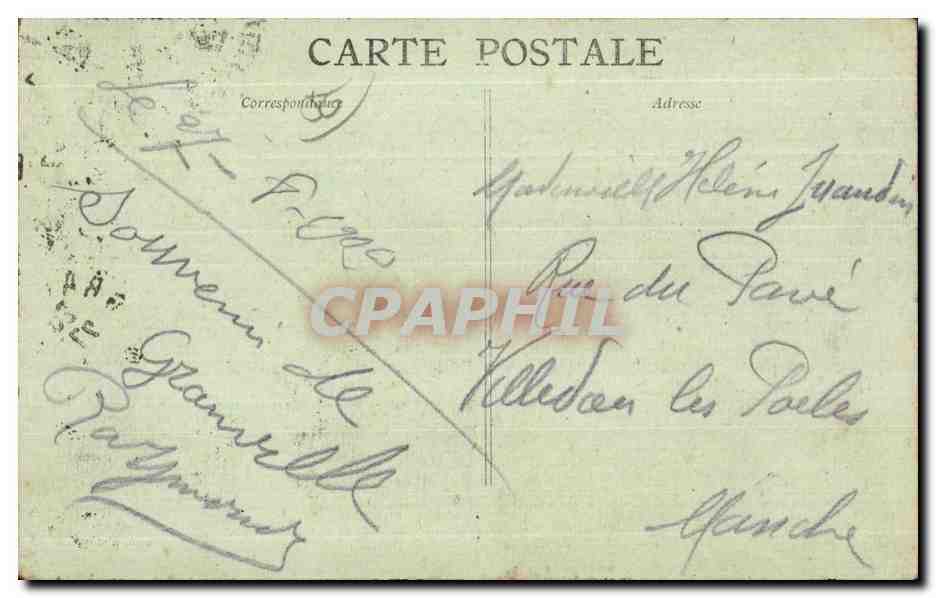 Granville - Contre-Torpilleur sortant de l'Écluse — R. Serrand, foto, n°182 — Reverso