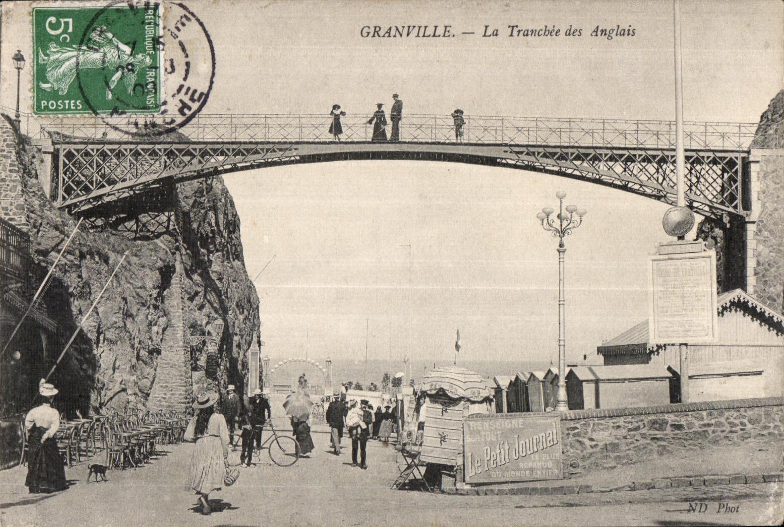Granville — La Tranchée des Anglais — ND Phot