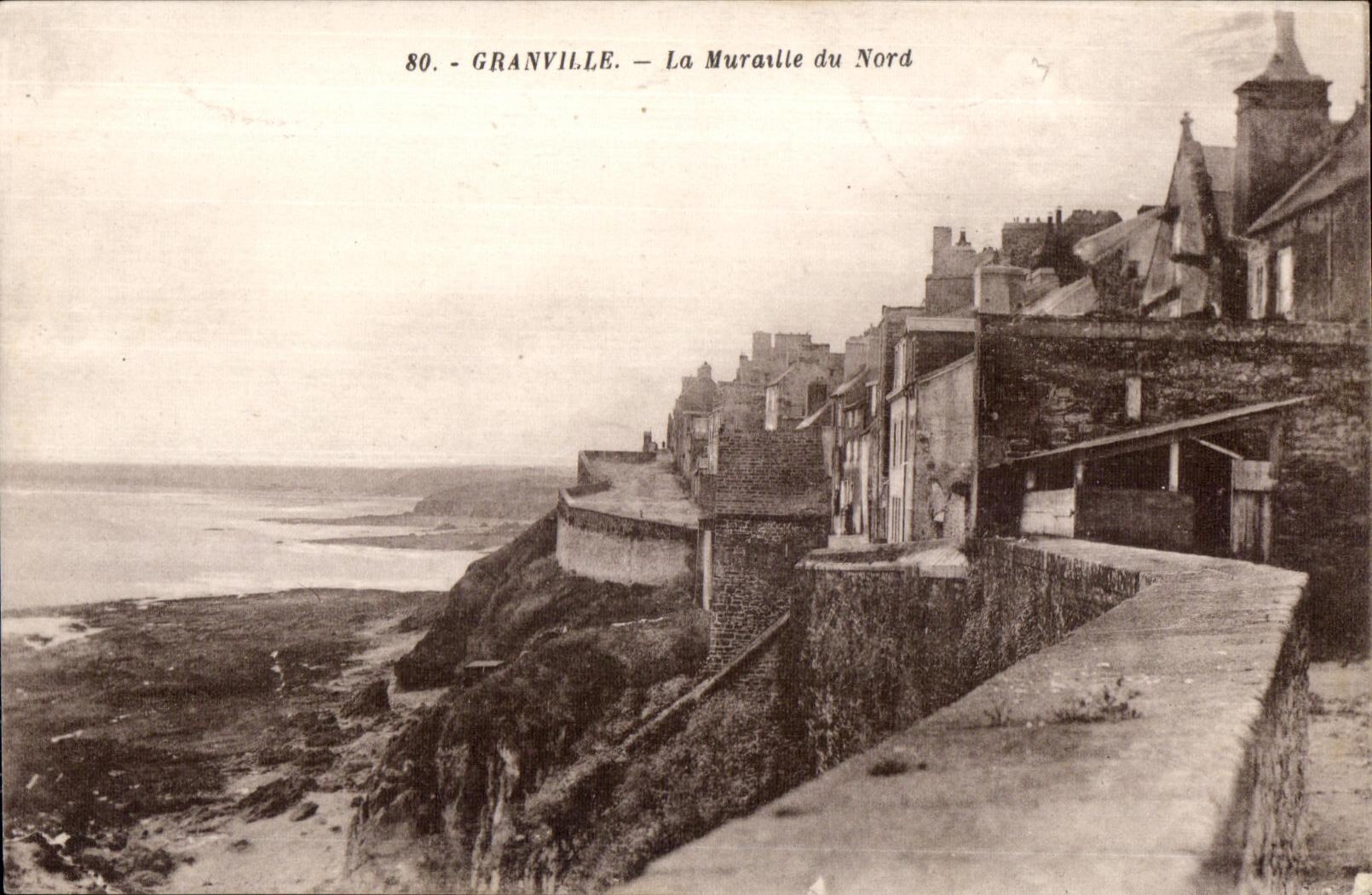 Granville — La Muraille du Nord — Édition A. Fesnard