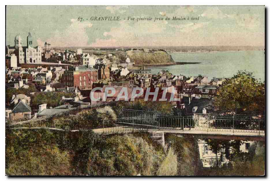Granville — Vue générale prise du Moulin à vent — éditeur non identifié, n° 67