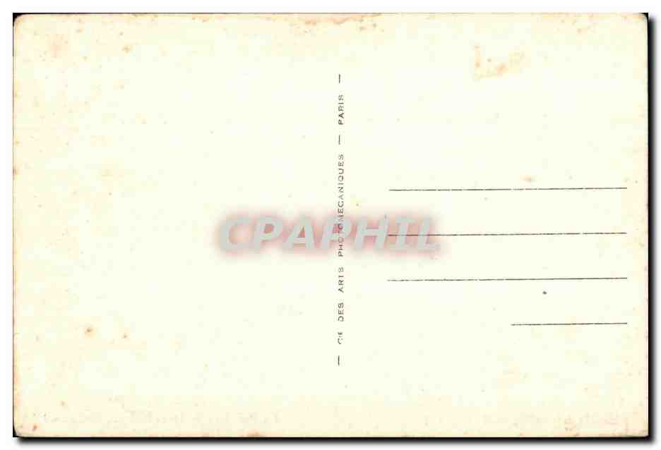 CPA Granville La Potiniere Dans Le fond Saint Paul — Rückseite