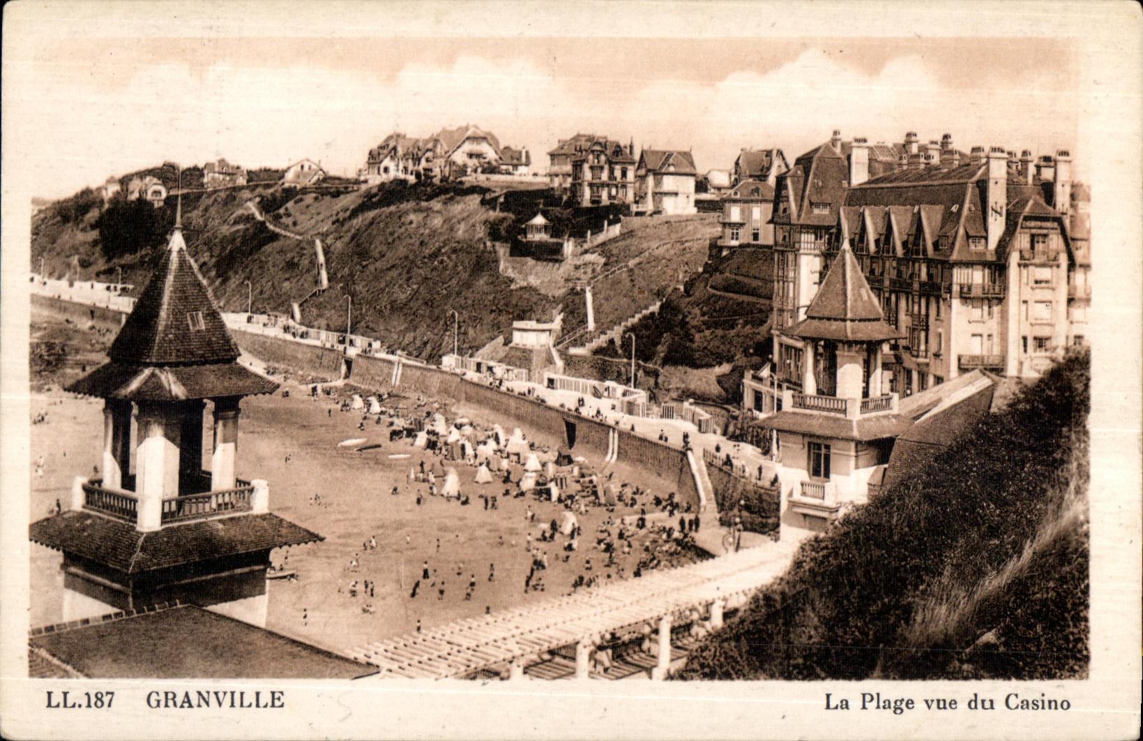 Granville — Die Strandansicht vom Casino — LL.187