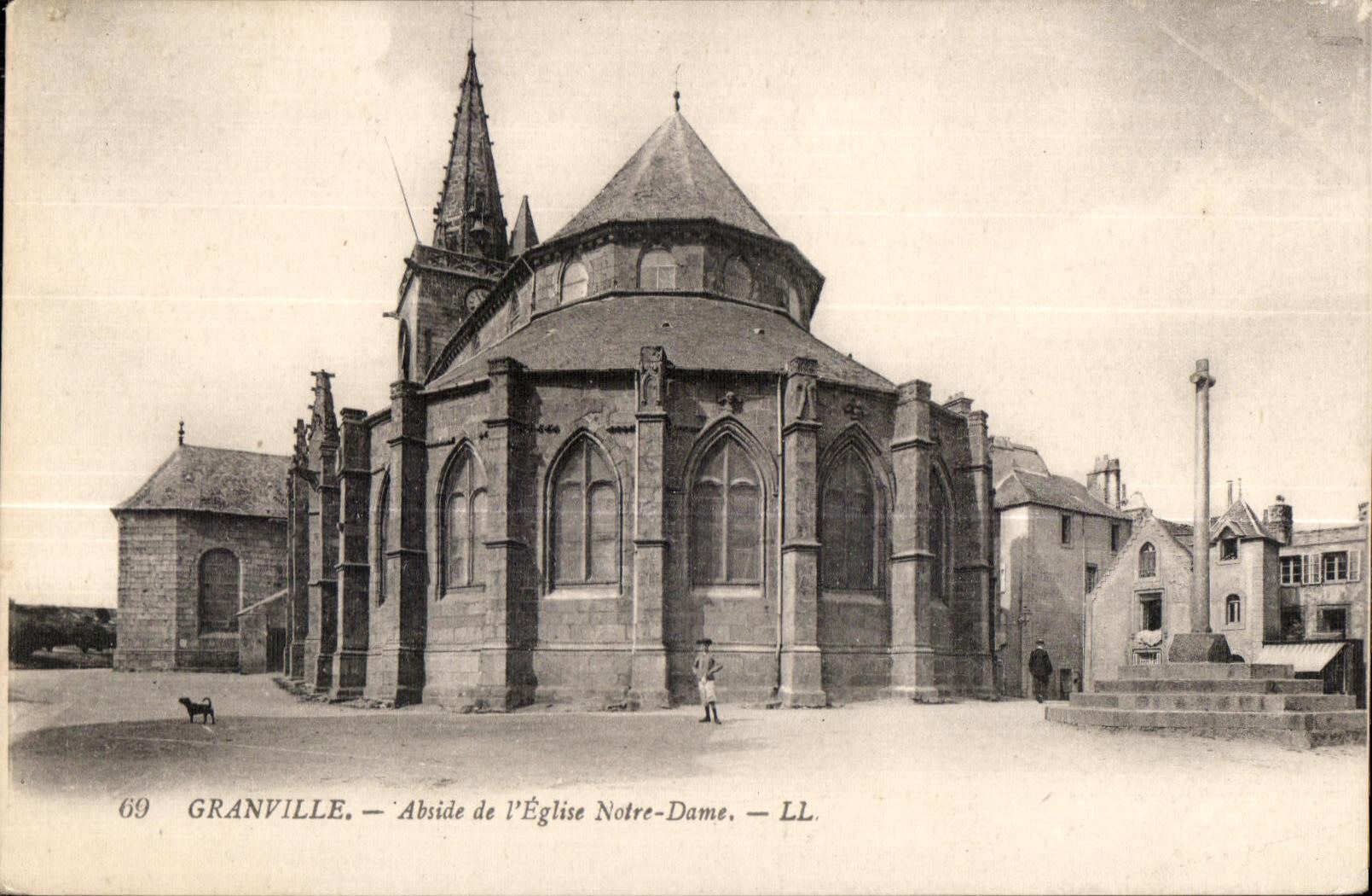 Granville — Abside der Kirche Notre-Dame — LL.