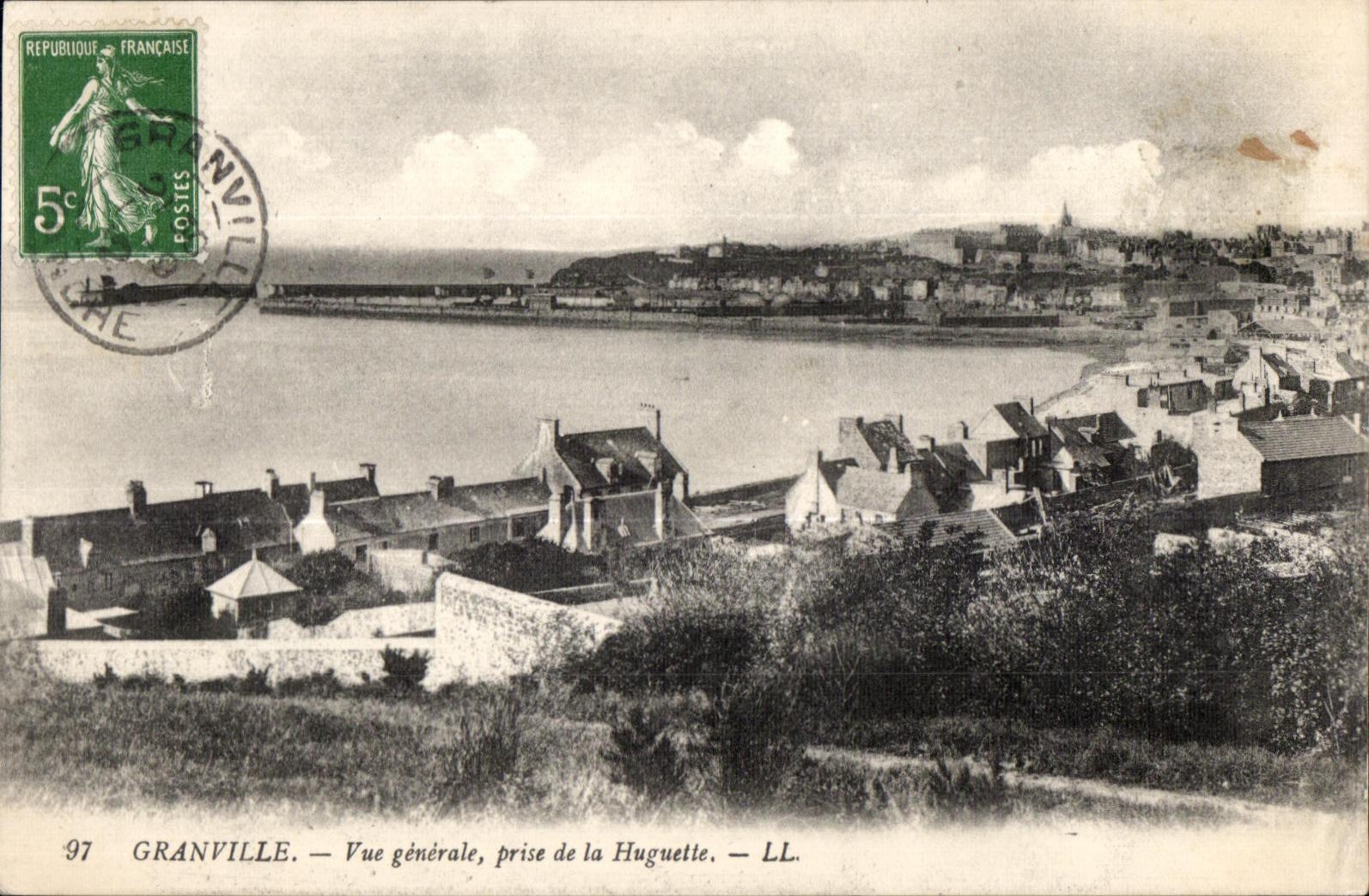 Granville — Allgemeiner Blick, aufgenommen von der Huguette — LL. — N° 97
