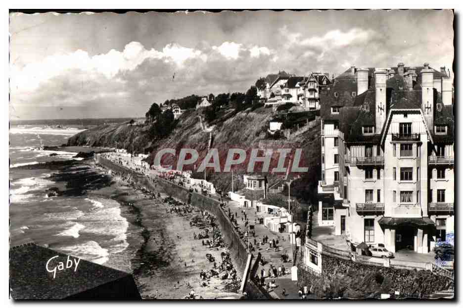 CPA Granville (Manche) La Plage a maree haute