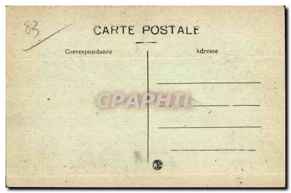 CPA St Raphael Tombeau du general Gallieni Militaria  — Rückseite