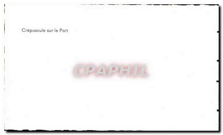 Amanecer en el Puerto — CPAPHIL — Reverso