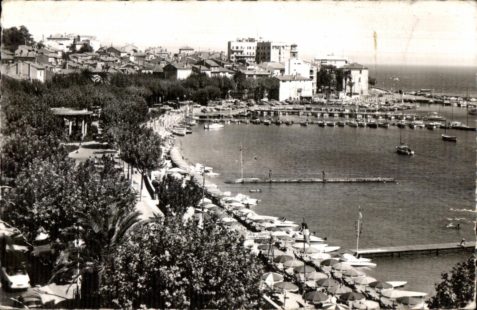 CPA La Cote D Azur Ste Maxine sur Mer (Var) La Plage