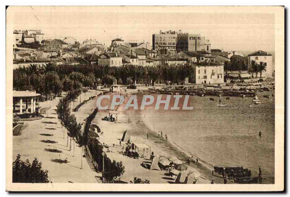 CPA Sainte Maxime sur mer (Var) La Promenade