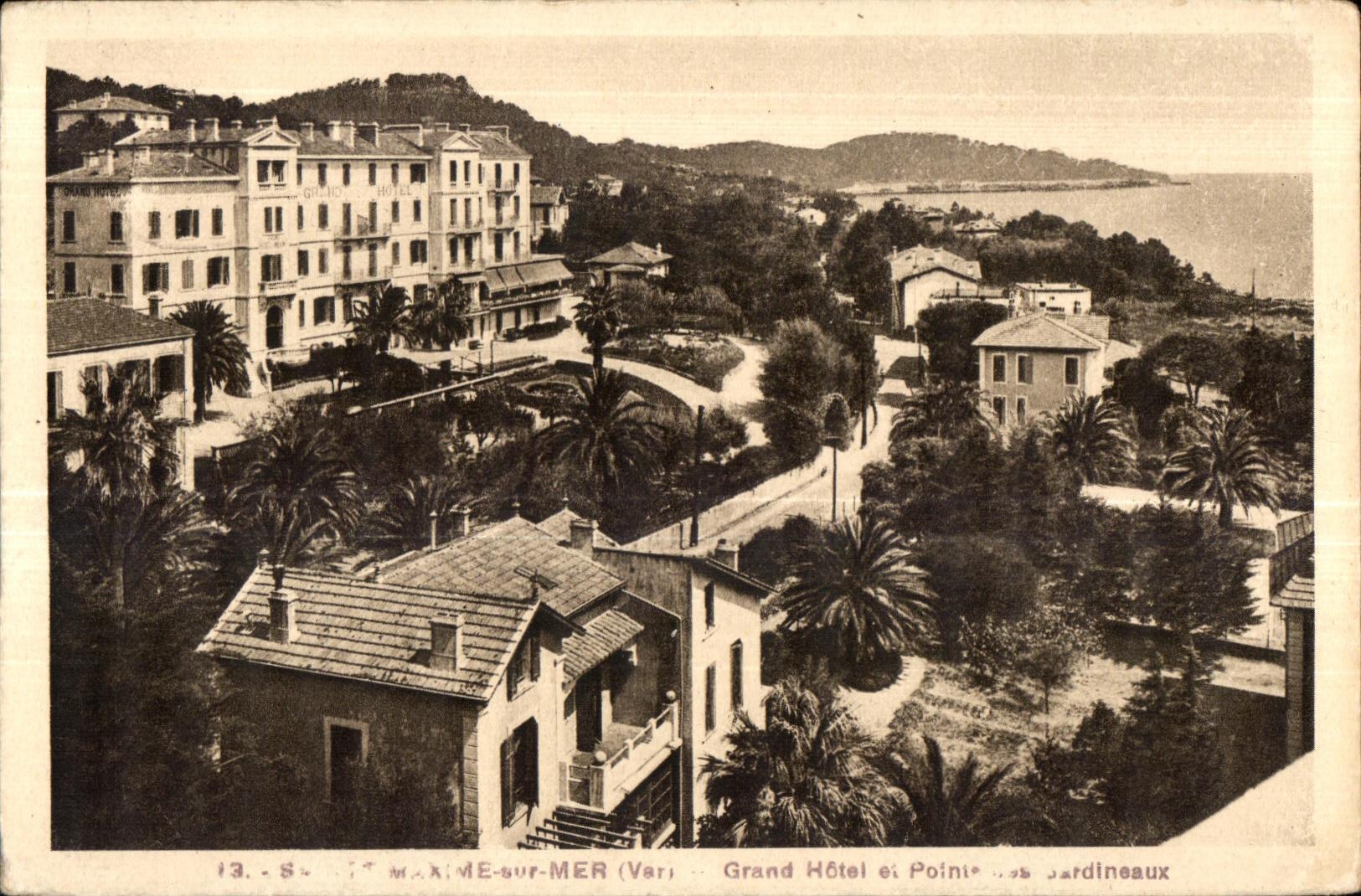 CPA Sainte Maxime sur Mer (Var) Grand Hotel et Pointe 