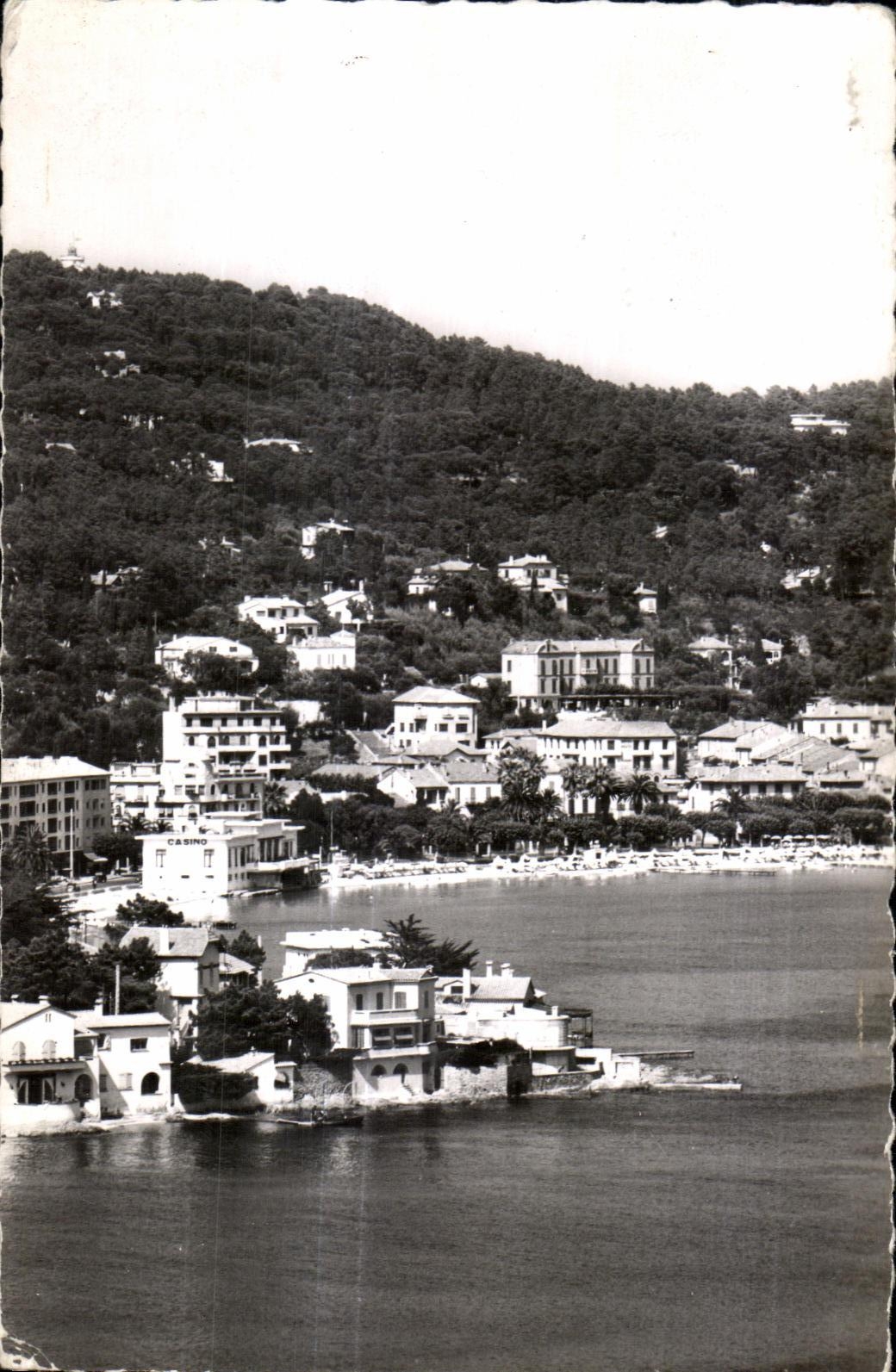 CPA Sainte Maxime Vue sur la ville en haut le semaphare