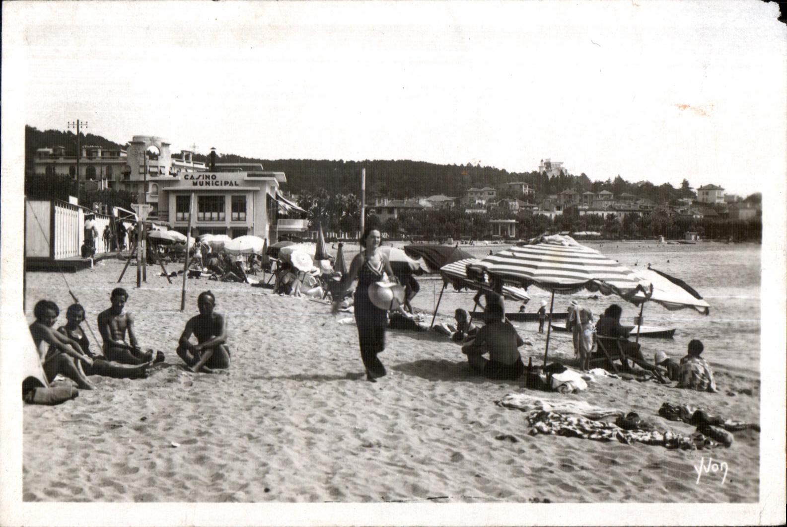 CPA Douce France Cote D Azur sainte Maxime La Plage