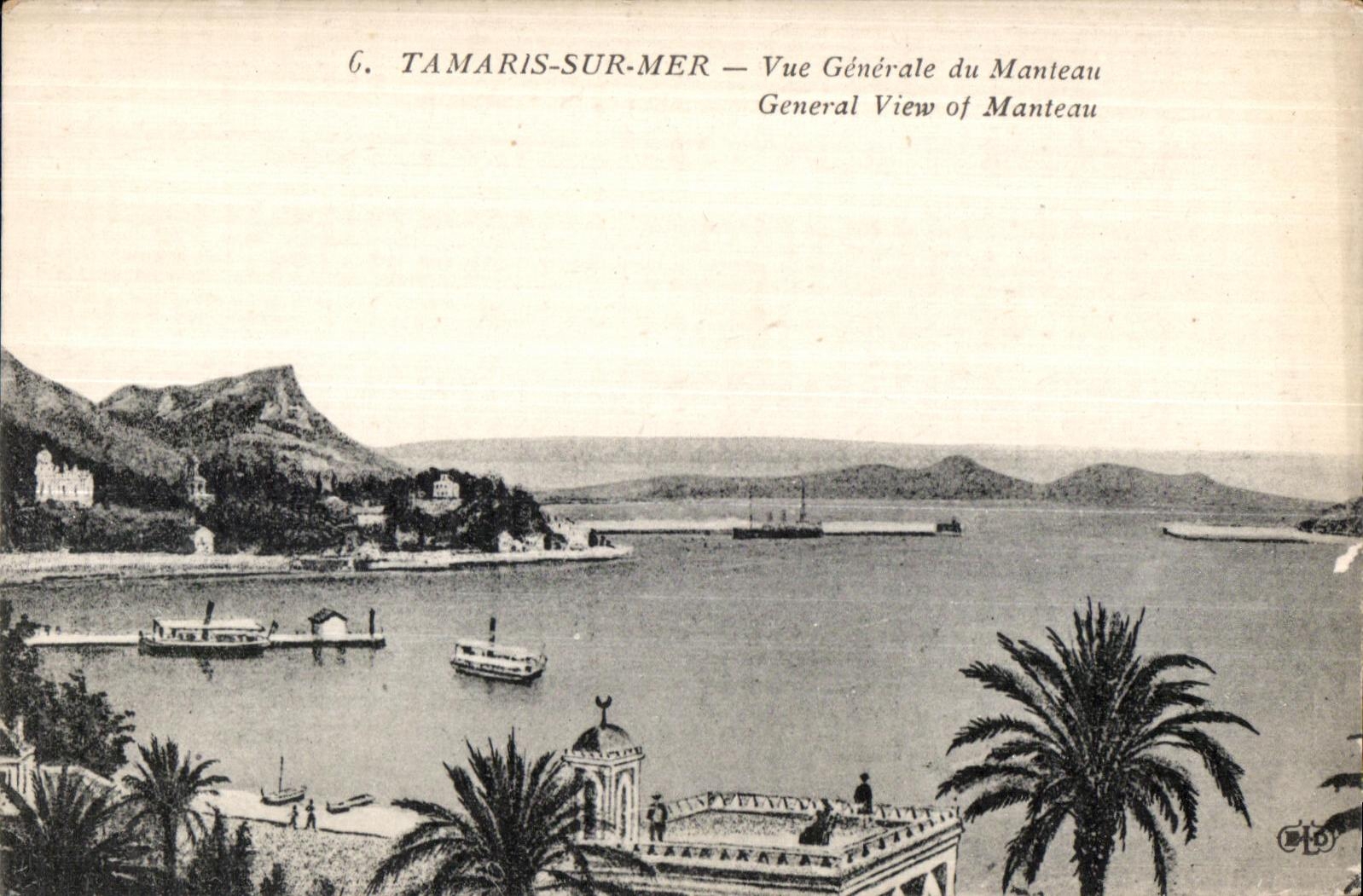 CPA Tamaris sur mer Vue Generale du Manteau General View of Manteau