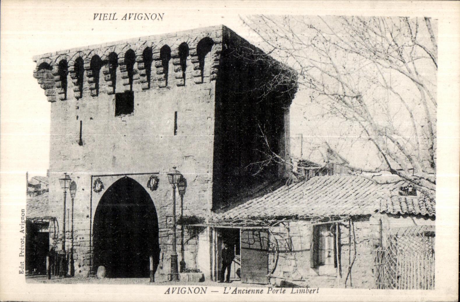 CPA Vieil Avignon L Ancienne Porte Limbert