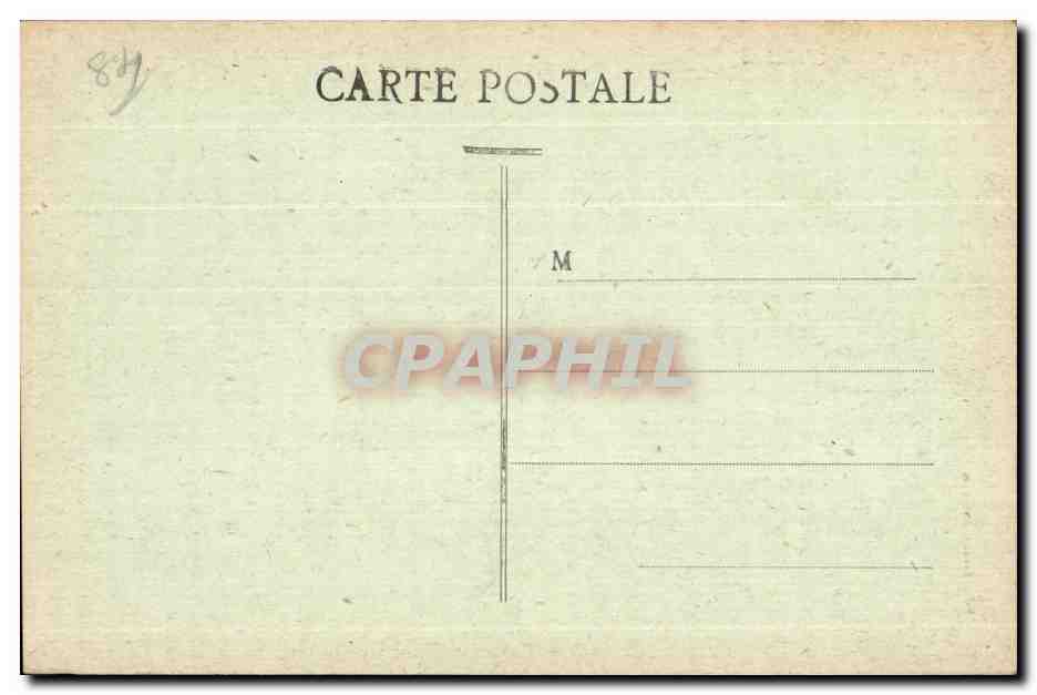 CPA Vieil Avignon L Ancienne Porte Limbert — Back