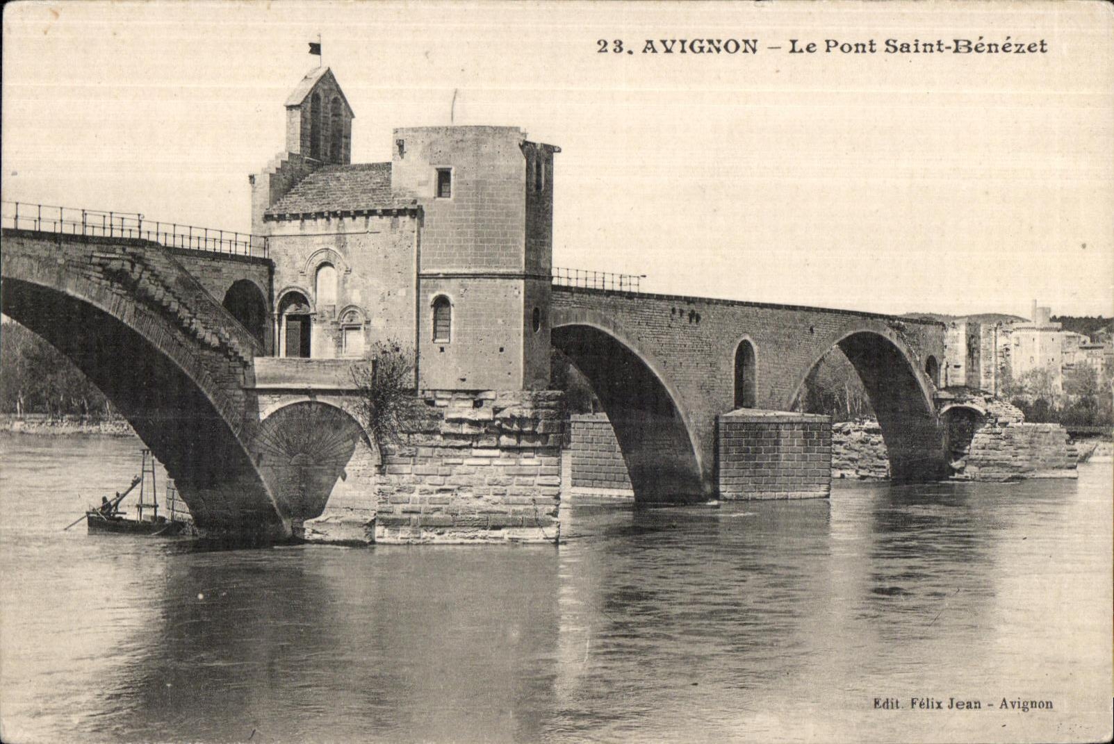 CPA Avignon La Pont Saint Benezet