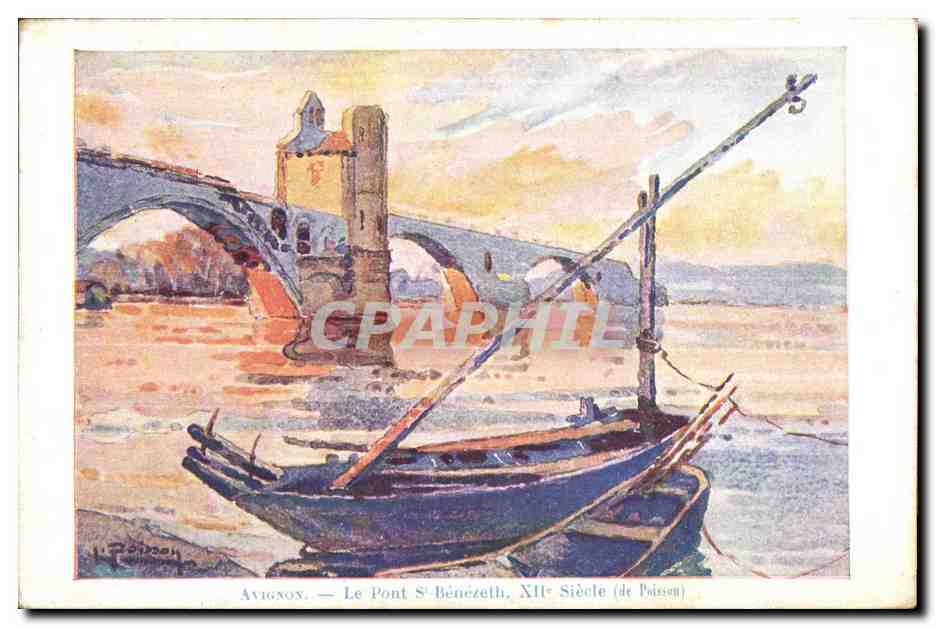 CPA Avignon Le Pont St Benezeth