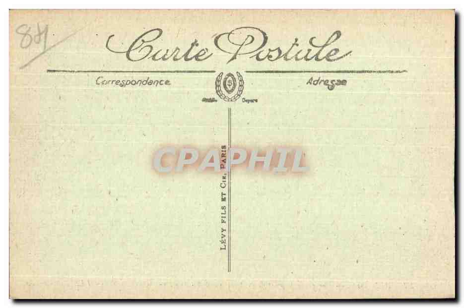 CPA Avignon Vue generale prise de la Tour Saint Laurent — Rückseite