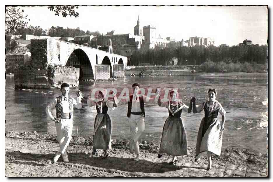 CPA Avignon Vaucluse Contodines et Coniodins