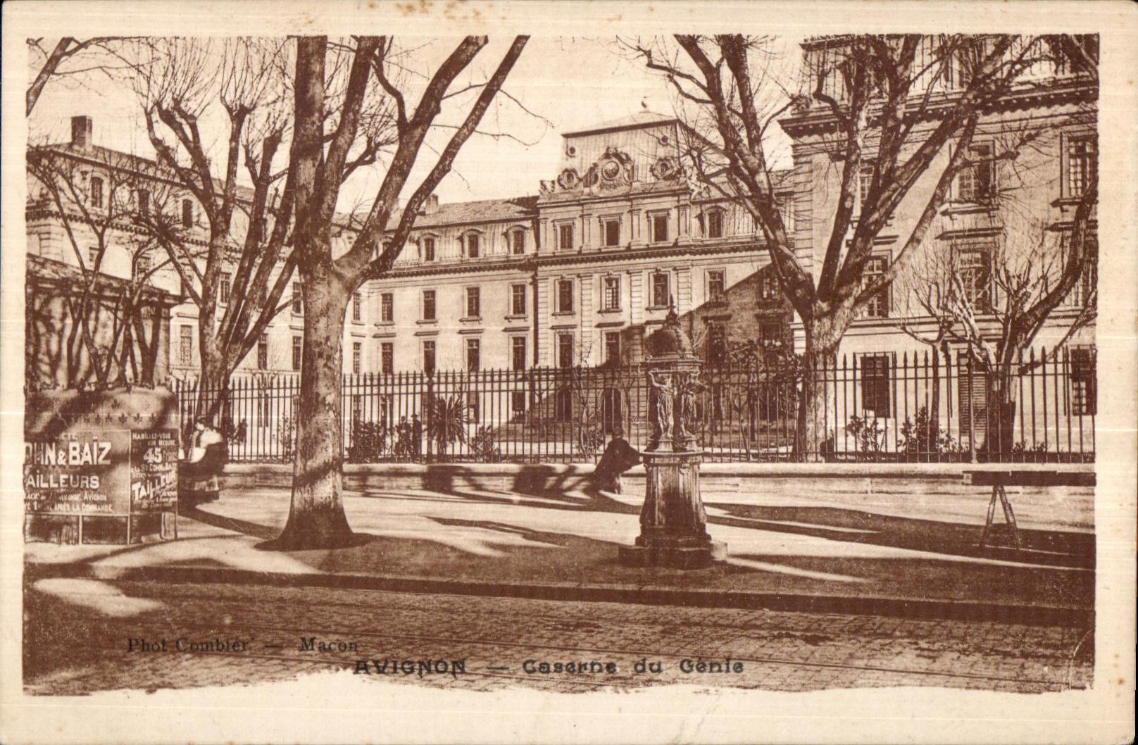 CPA Avignon Caserpe du Genie Militaria