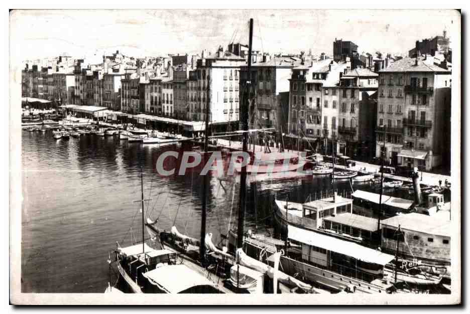 CPA Toulon Le quai des Cronstadt